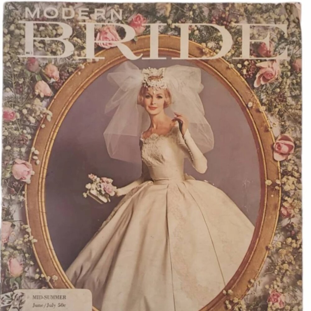 June/July 1961 Modern Bride Vintage Magazine